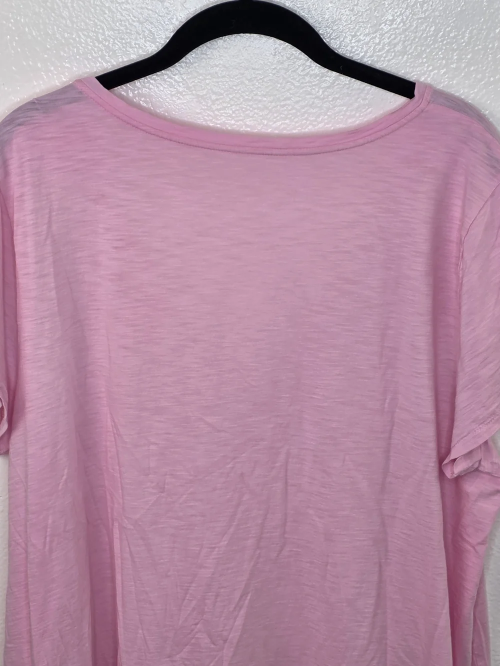 Lilly Pulitzer Pink Cap Aleeve V Neck Pima Cptyon Tee Size XXL - Picture 8 of 11